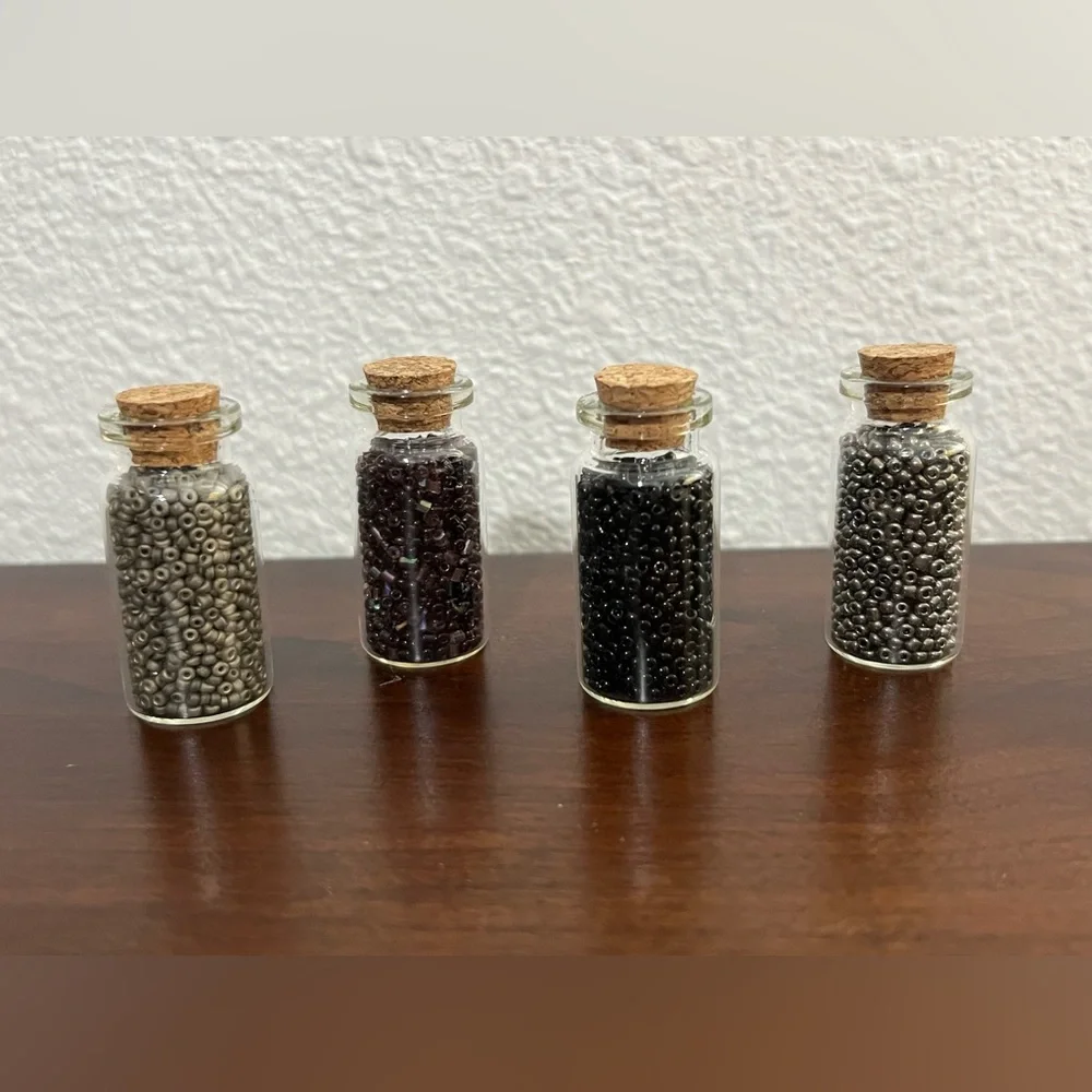 Craft Beads, DARK SHADOWS - NO BITING, Jewelry Supplies, loose bulk beads - Picture 5 of 5